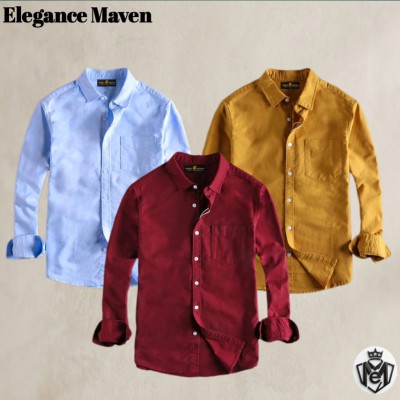 Urban Solid Cotton Combo (3pcs)