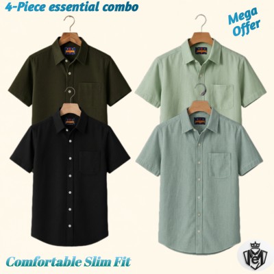 Slim-Fit Short Sleeve Shirt